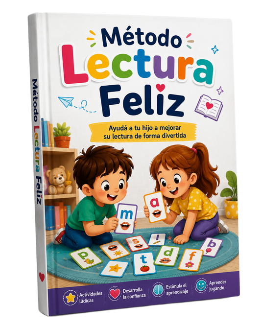 "Método Lectura Feliz" Pack Grafismo Fonético + 5 Bonus